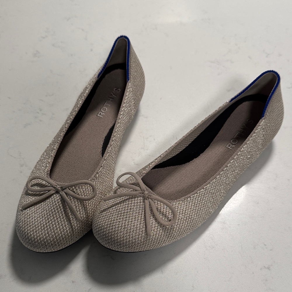 Rothy's Women's Sparkly Ballet Flats